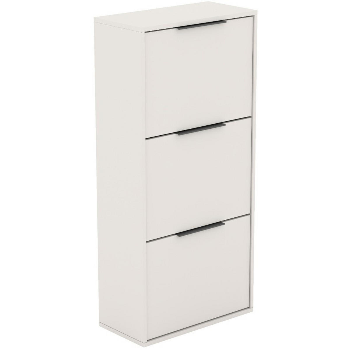 SCHUHSCHRANK Muno mit 3 Türen, Sandfarben - Sandfarben, Holzwerkstoff (60/130/30cm) - Beautysofa