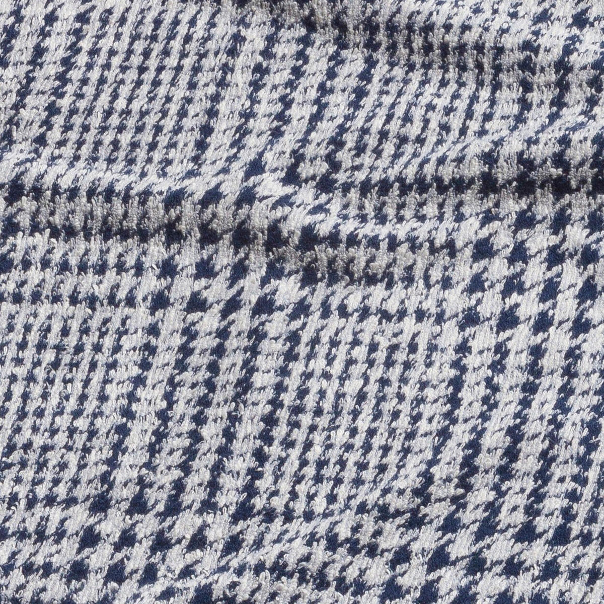 DUSCHTUCH BROOKLYN - Blau/Naturfarben, Textil (80/150cm) - MÖVE