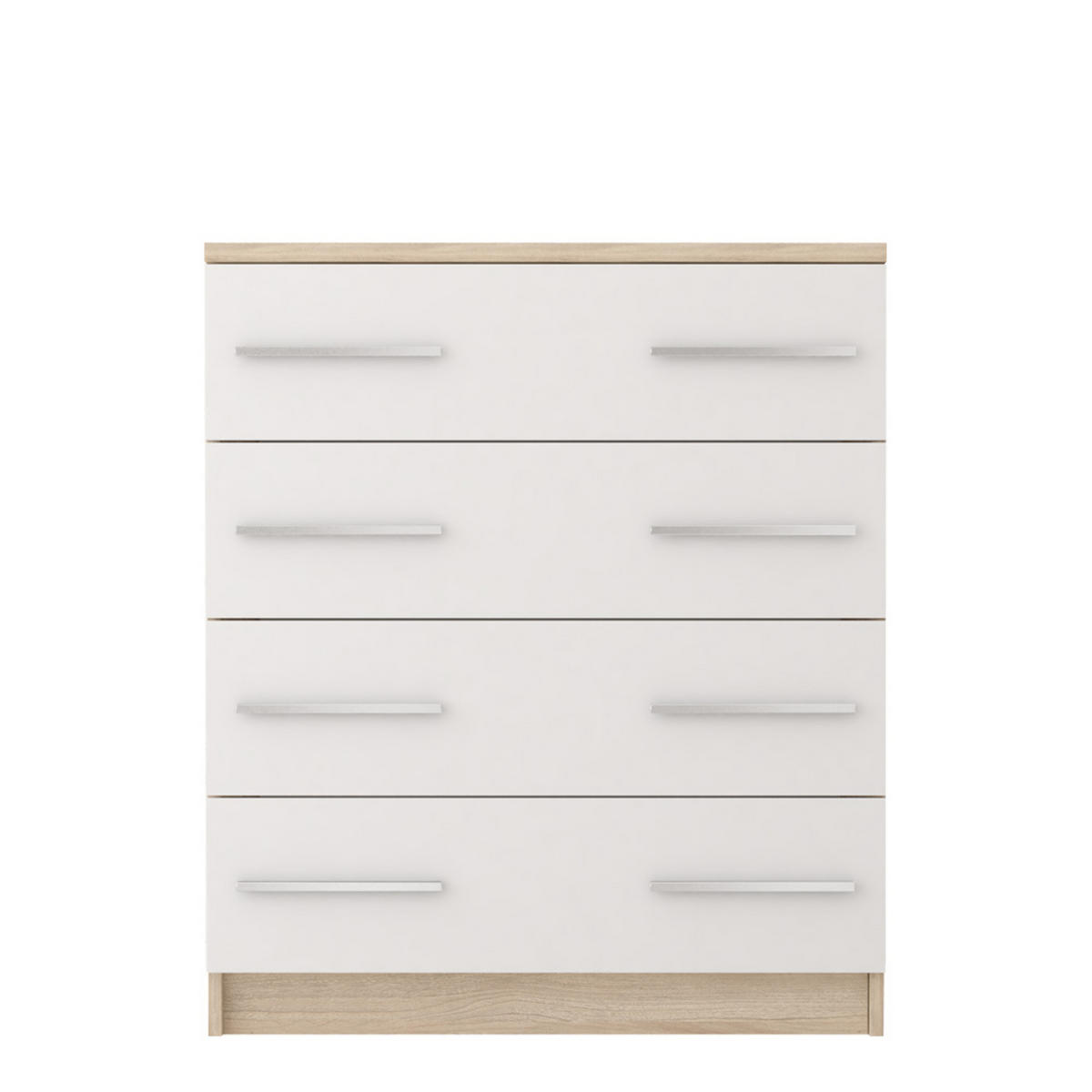 KOMMODE MARSALA 4S SONOMA - Sonoma Eiche, Holzwerkstoff (80/93/40cm) - Möblo