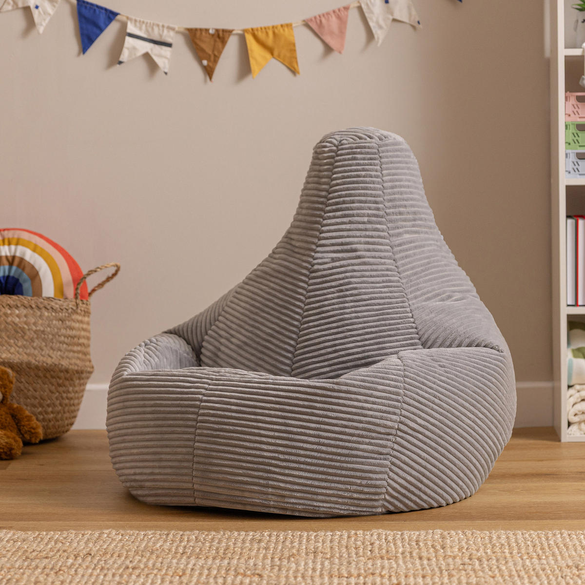 KINDERSITZSACK Sessel Dalton - Grau, Textil (69/59/65cm) - icon