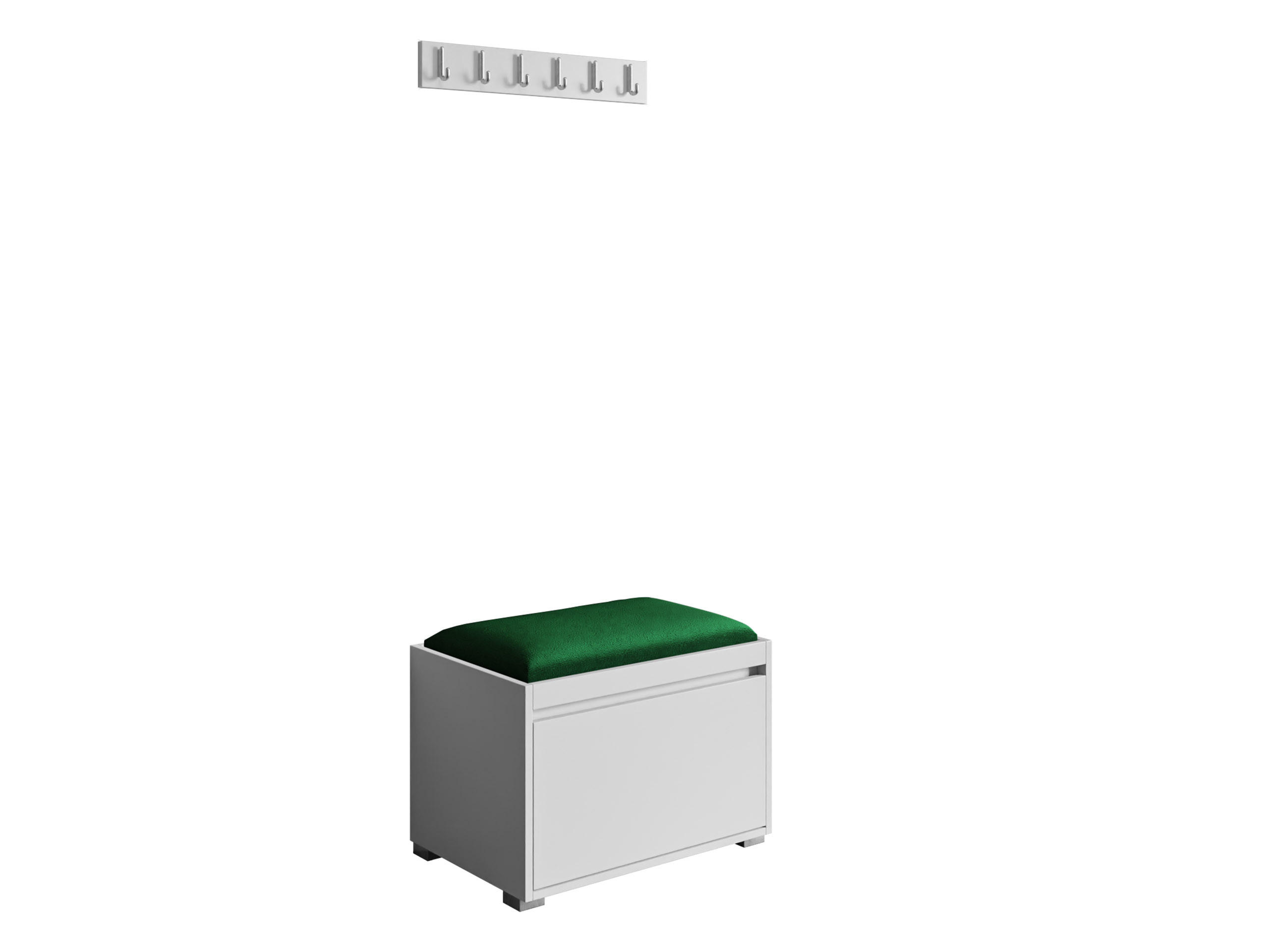 Mirjan24 Garderoben-Set Grün 64.5x45x34 cm