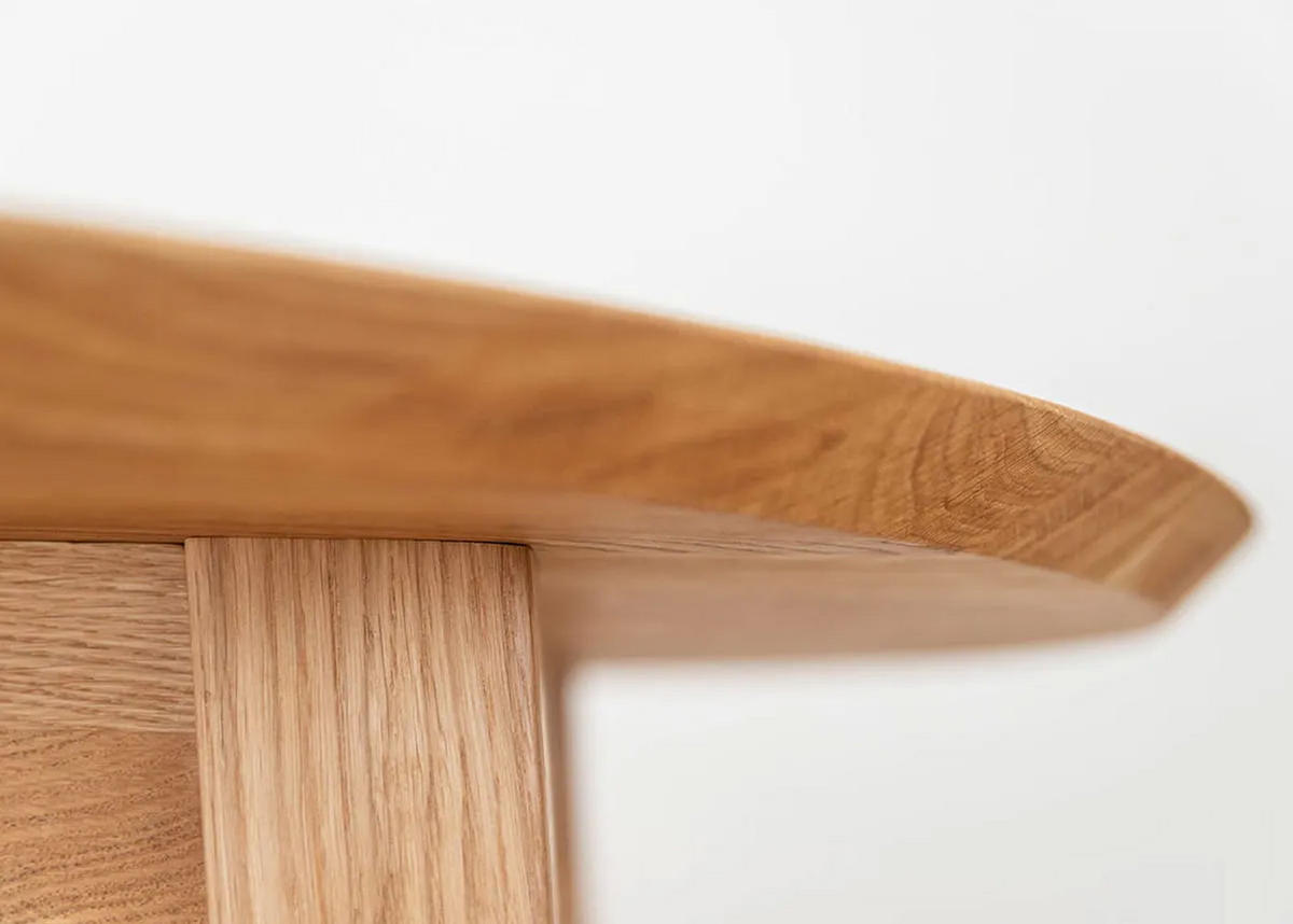 ESSTISCH Orbetello Wildeiche Natur 110 / 110 / 74,5cm - Eichefarben, Holz (110/110/74.5cm) - Feldmann-Wohnen