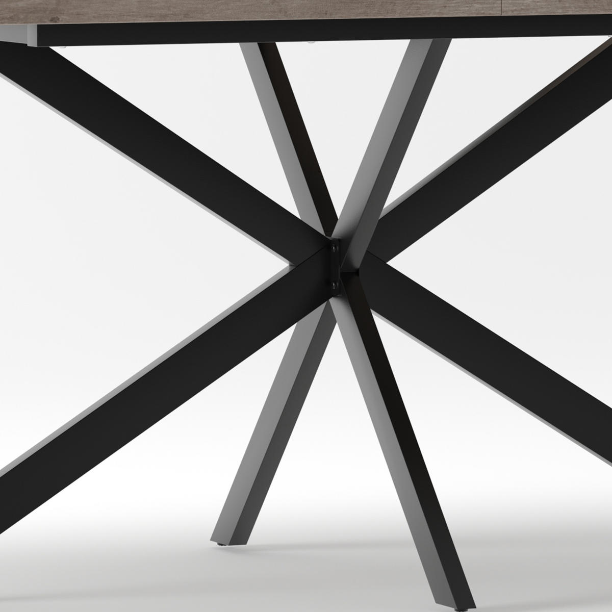 AUSZIEHTISCH Grau 140-180/80/76 cm - Grau, Holz (80/160/76cm) - PANGIVO