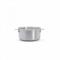 TOPF Loqy - Silberfarben, Metall (16cm) - De Buyer