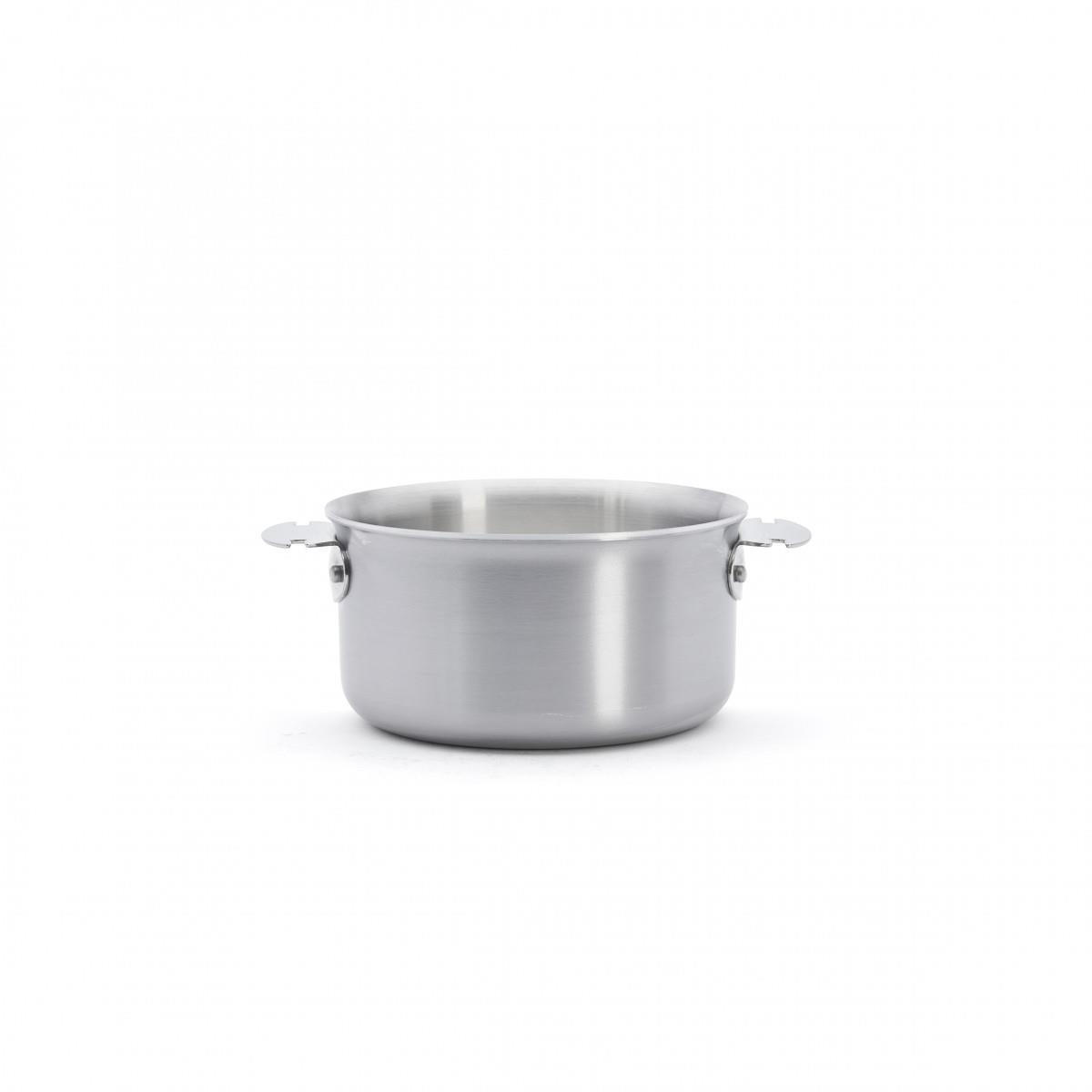 TOPF Loqy - Silberfarben, Metall (16cm) - De Buyer