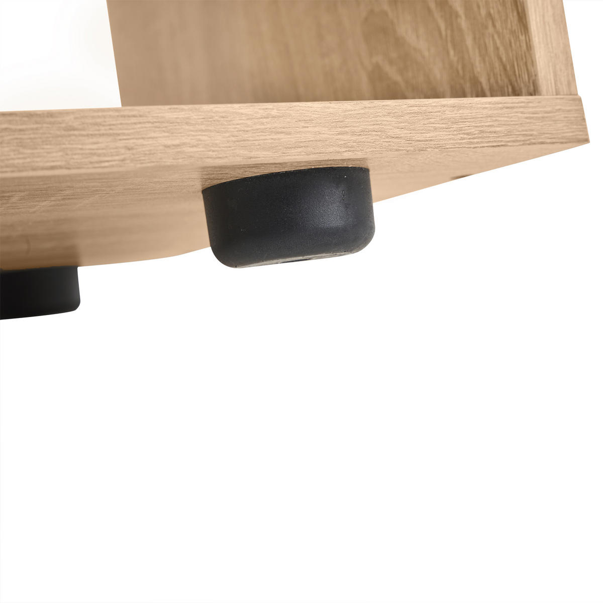TV-ELEMENTTV-WOHNWAND 180x33,5x151,5cm für 60-Zoll-Fernseher Weiß-Holzoptik - Weiß, Holz (44.78/11.99/159.49cm) - Raelunyi