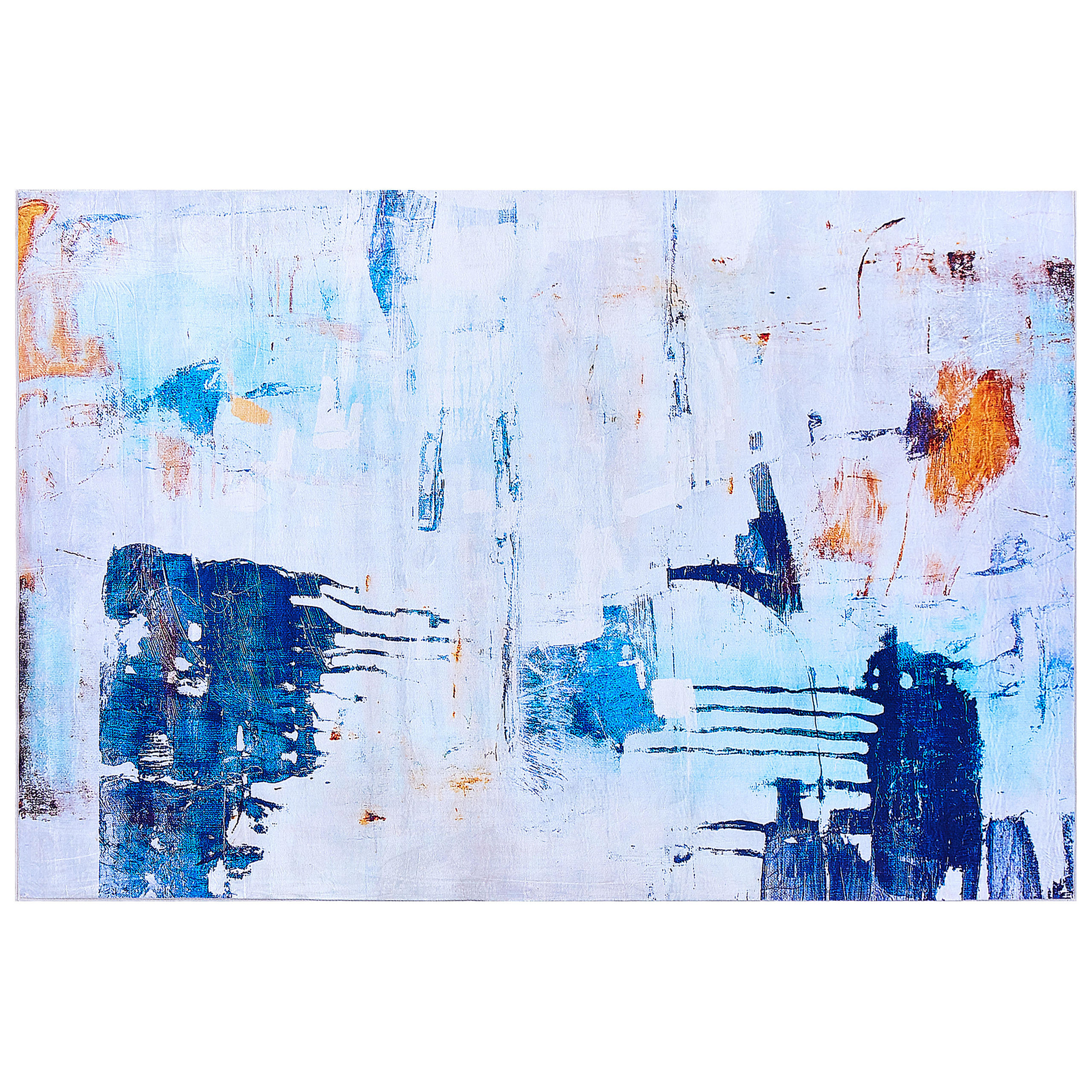KURZFLOR-TEPPICH Adapazari 230/160 cm - Multicolor, Kunststoff (160/230cm) - Beliani