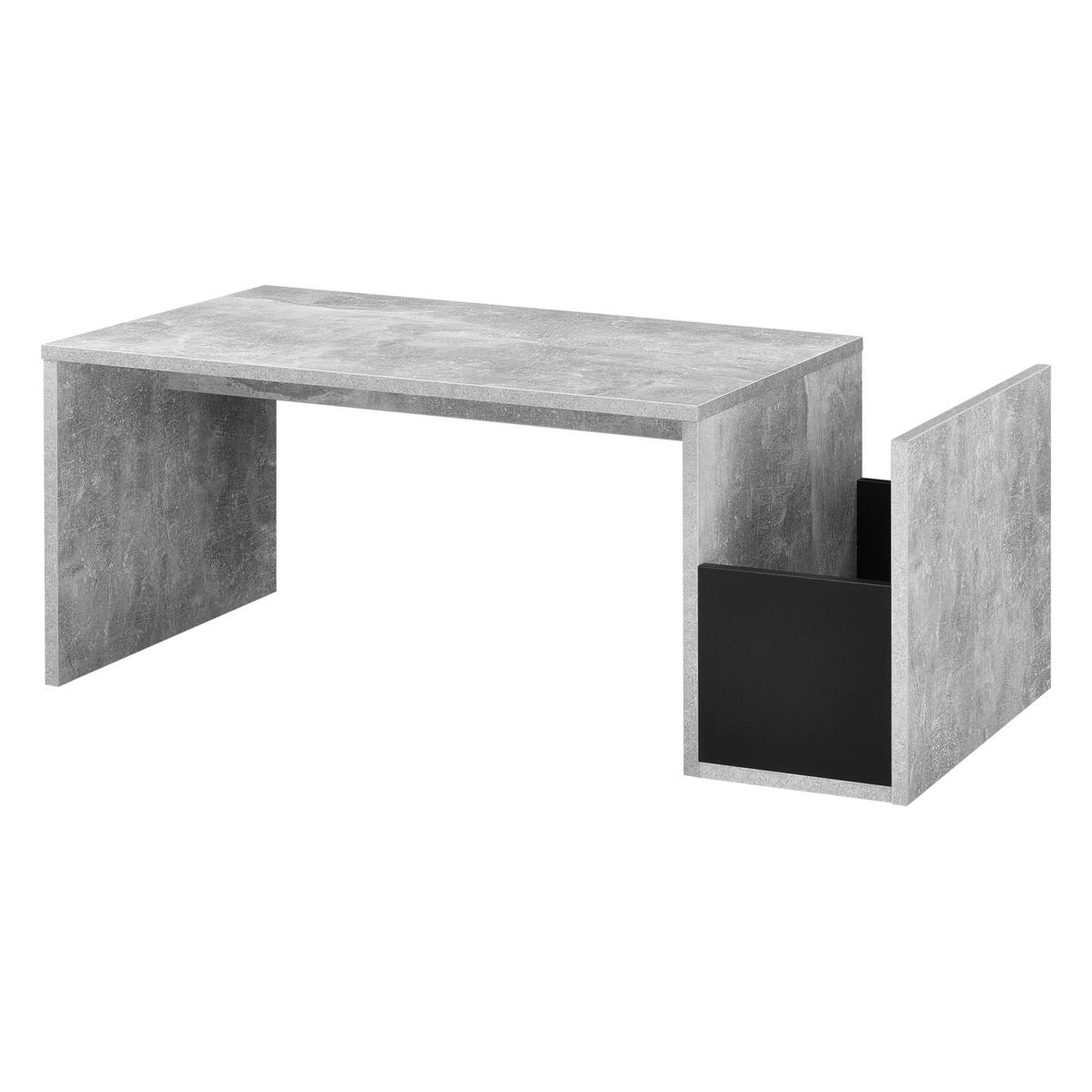 COUCHTISCH Bollnäs 90/45/35 - Grau, Holzwerkstoff (45/90/35cm) - [en.casa]