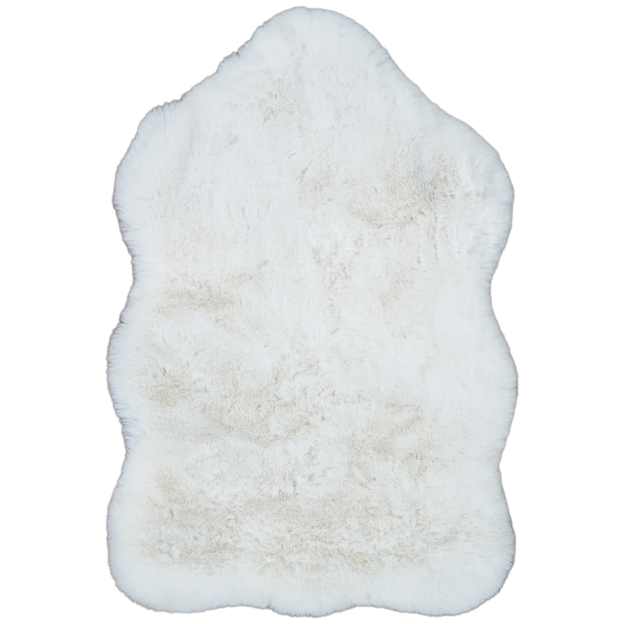 KUNSTFELLTEPPICH SHEEPSKIN 60/90 cm Ivory - Creme, Fell (60/90cm) - Consilio Concept