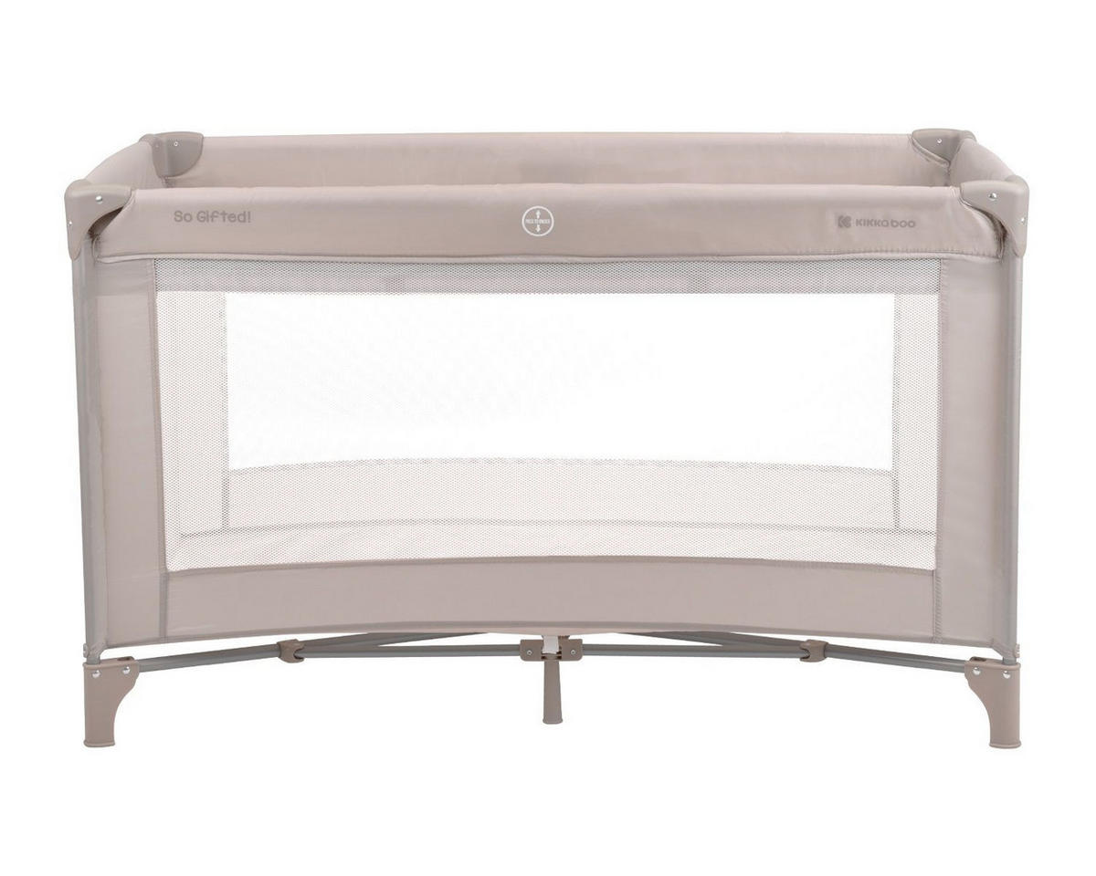 REISEBETT So Gifted braun 2 Ebenen Matratze, Tragetasche, Öffnung - Braun, Kunststoff (65/125cm) - Kikka boo