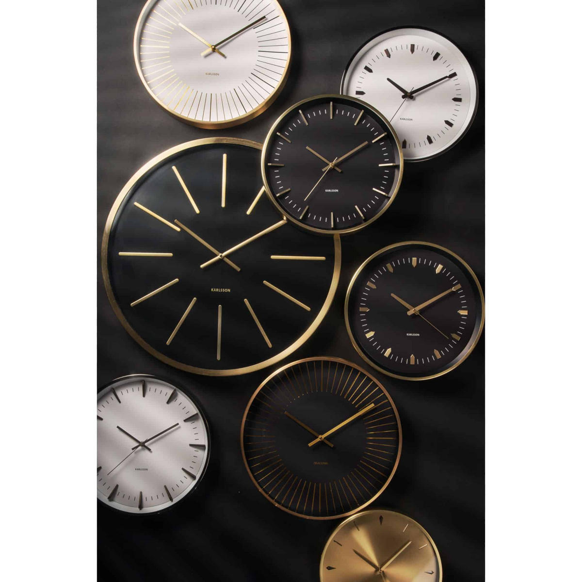 WANDUHR Arrow Batons Grau 35/35/4.5 cm - Grau, Metall (35/4.5/35cm) - Karlsson