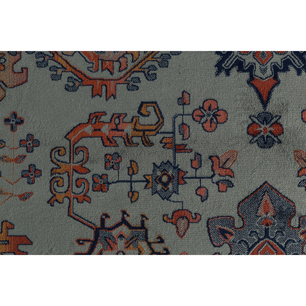 TEPPICH Raz 160x230 cm Persisches/Orientalisches Motiv Grün - Multicolor, Textil (230/160cm) - Housecraft Living