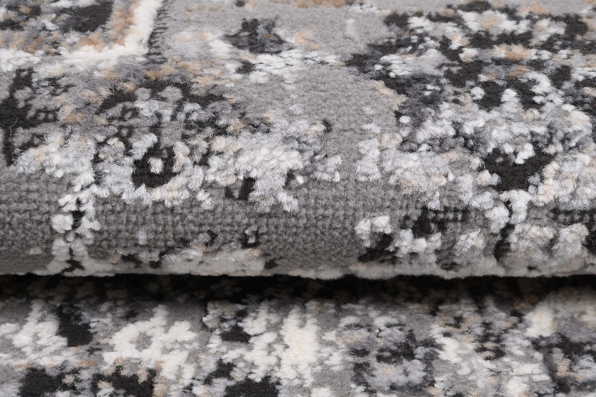 TEPPICH VALLEY Grau 160/220 cm - Grau, Textil (160/220cm) - Tapiso