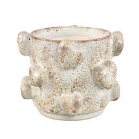 TOPF Valentin Beige 22/21.5/17cm - Beige, Keramik (17cm) - PTMD Collection