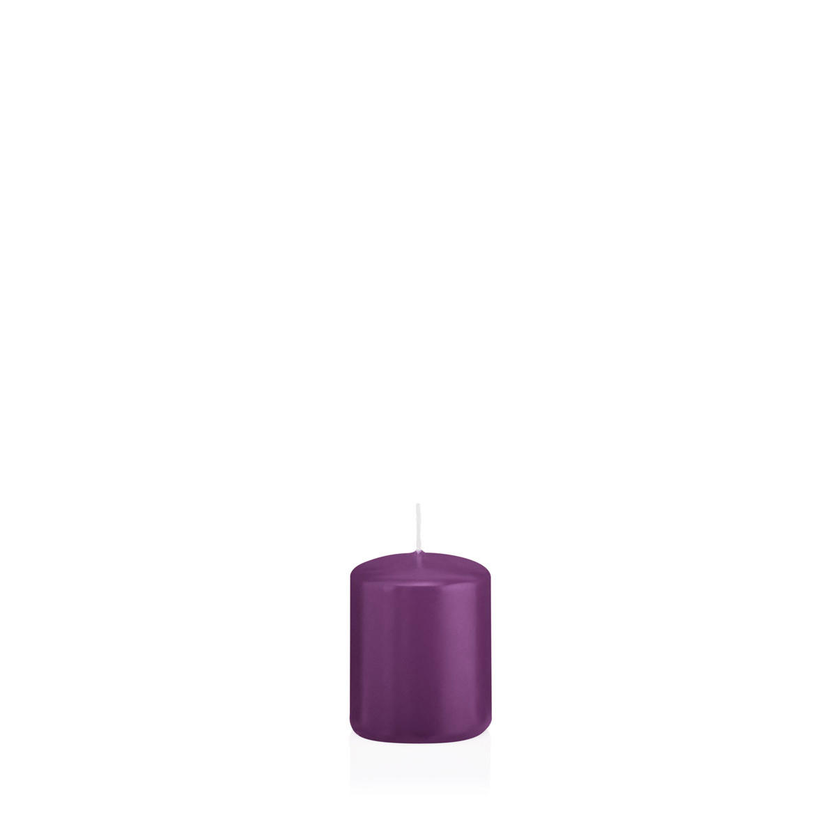STUMPENKERZEN Brombeere Ø 48 x 60 mm, 24 Stück - Brombeere, Paraffin (5/6cm) - Wiedemann Kerzen