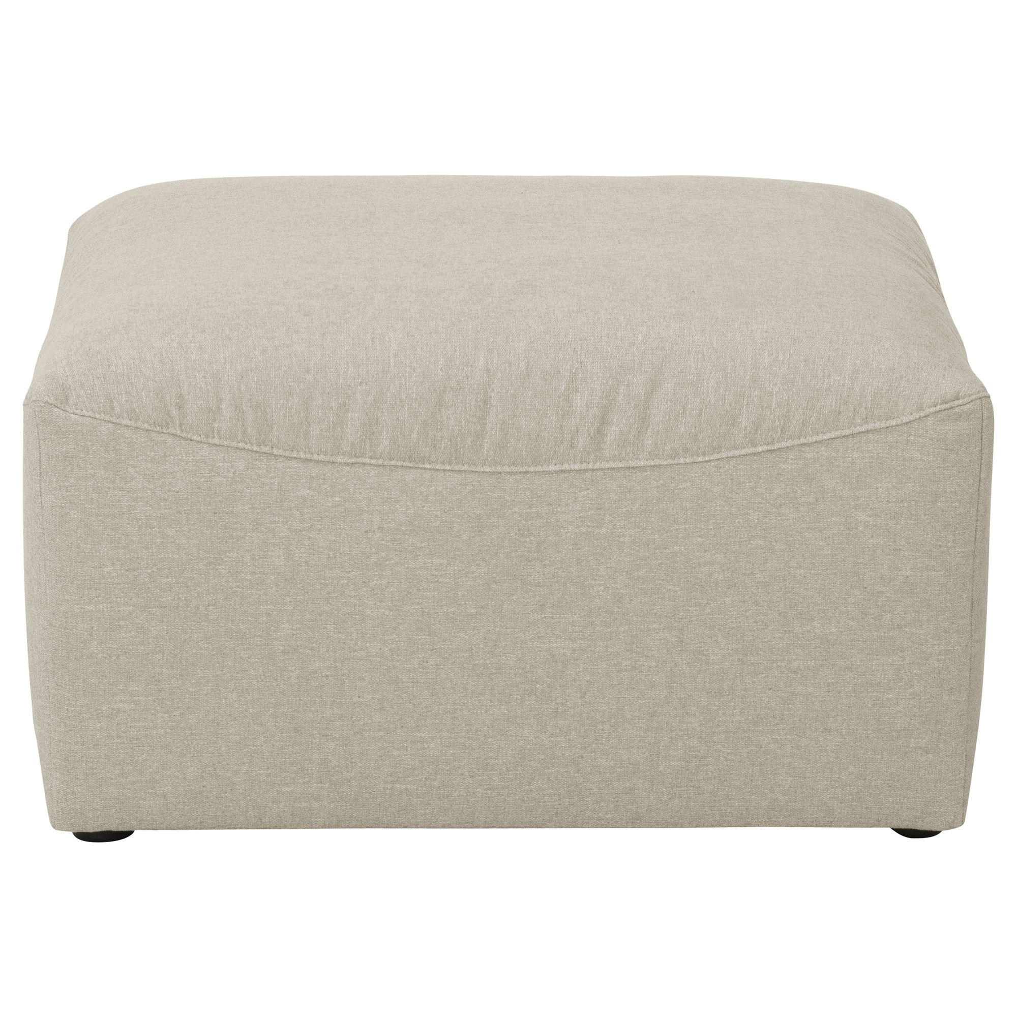 58aufmkessel Polsterhocker Creme 75x45x75 cm