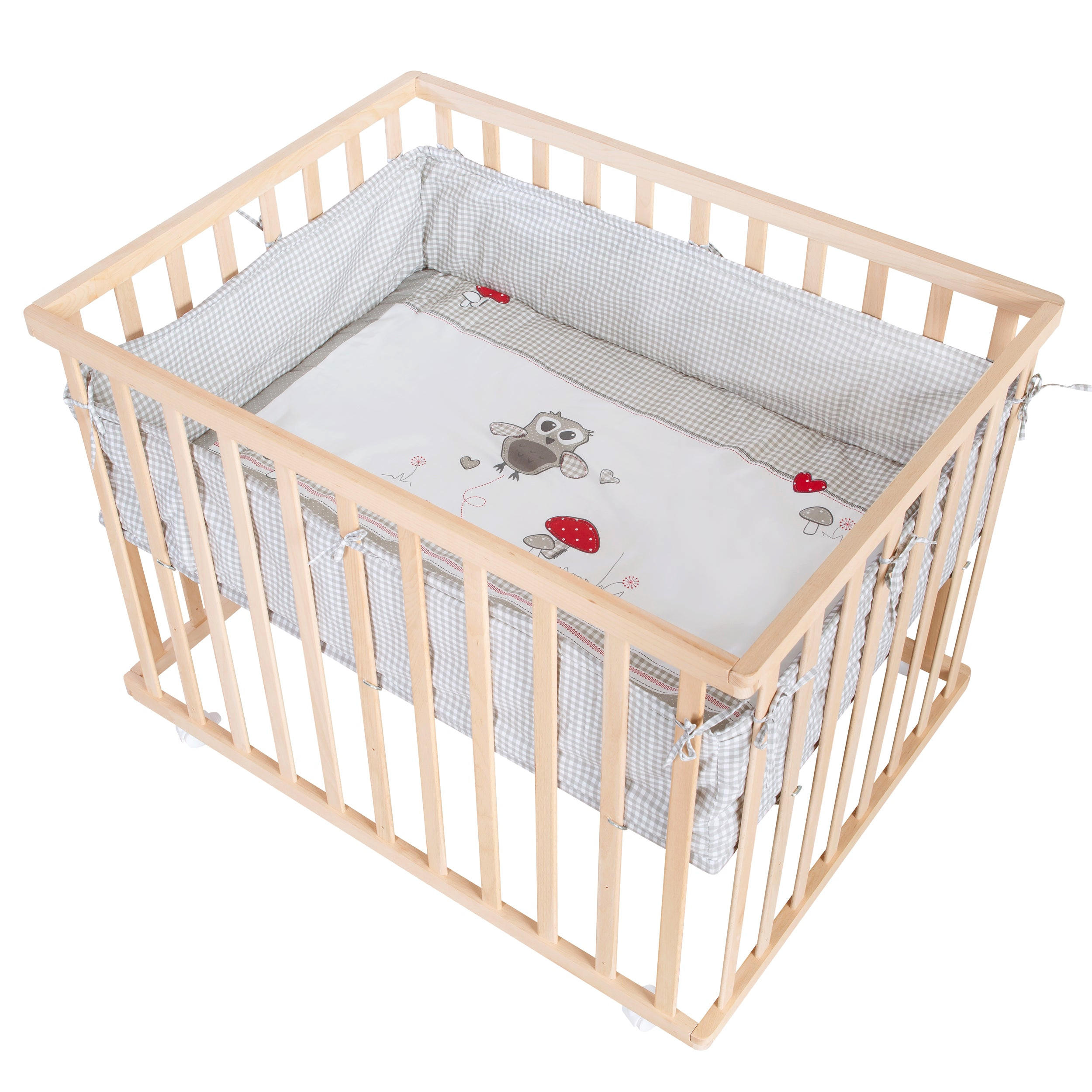 LAUFGITTER 100x75, Adam & Eule - Naturfarben, Holzwerkstoff (73/72/98.5cm) - Roba