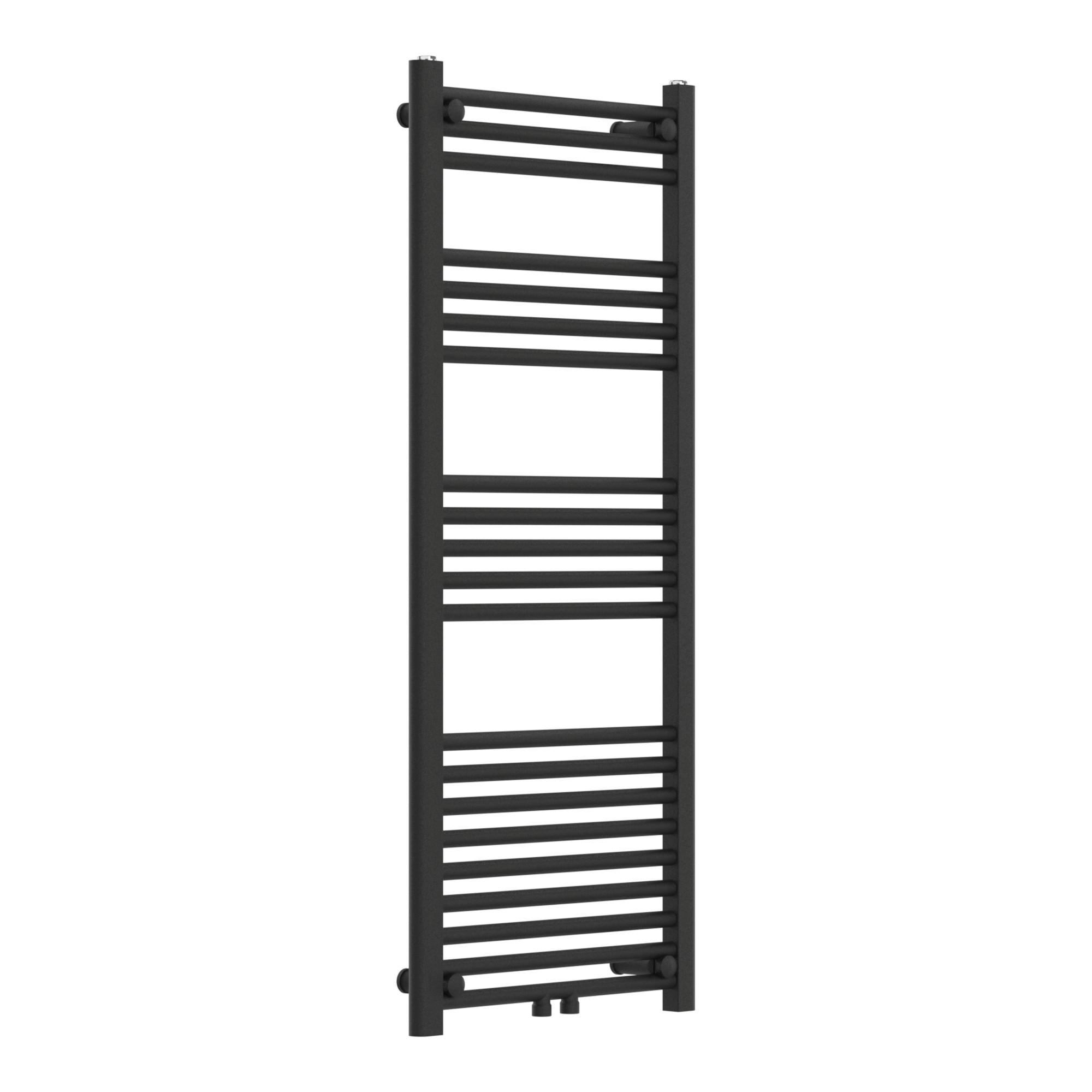 HANDTUCHHEIZKÖRPER Voss I. - Schwarz, Metall (50/120/3cm) - [neu.haus]