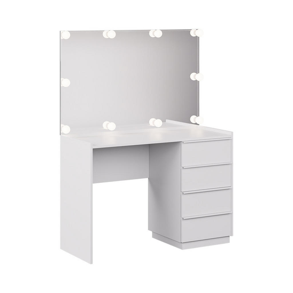 MASUTA DE TOALETA Viktoria Alb 110 cm 3 părți