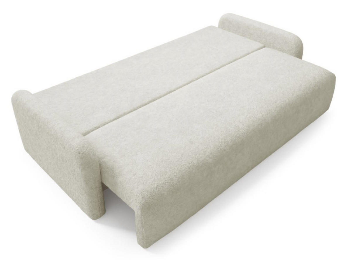 SOFA Grau RAVI Mit Bettkasten In Stoff Fredo 20 - Beige/Grau, Textil (218/90/88cm) - Sepro Meble