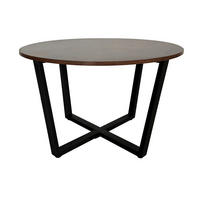 COUCHTISCH Rund Braun - Braun, Holzwerkstoff (80/80/48cm) - Home Collective