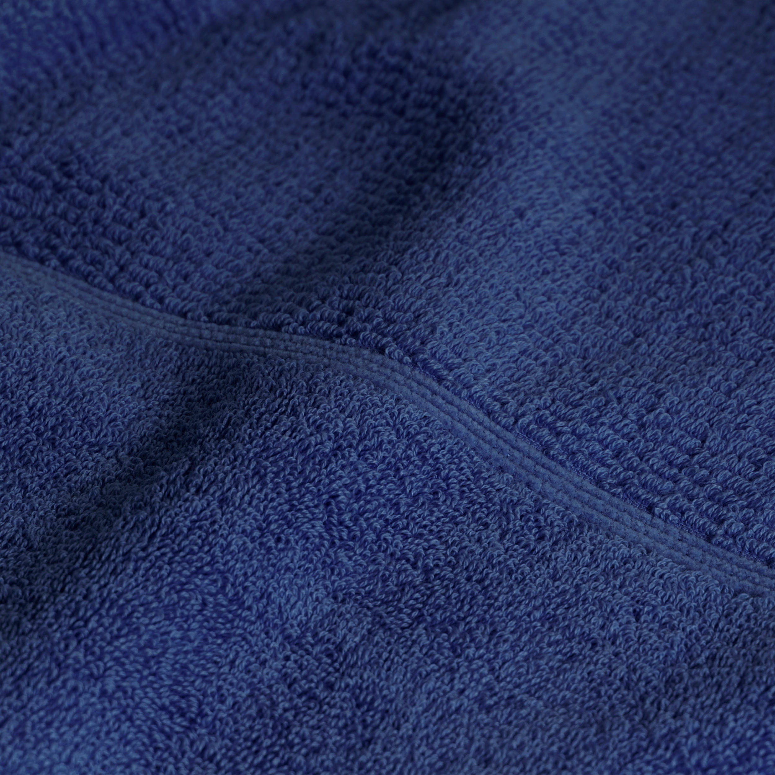 HANDTUCH PEARL - Dunkelblau, Textil (50/100cm) - Möve for Frottana