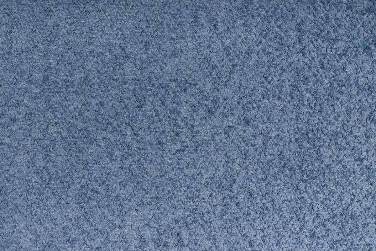POLSTERBETT Arles 200/200 cm Boucle Stoff - Blau/Hellbraun, Holz/Textil (200/200cm) - S-Style Möbel