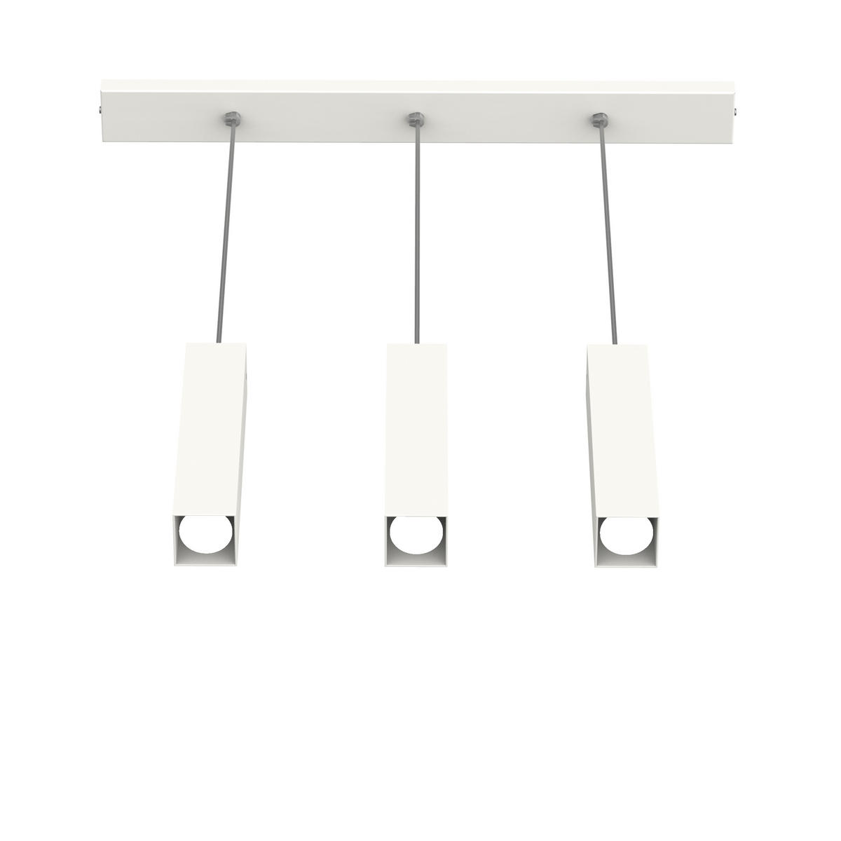 HÄNGELEUCHTE - Weiß, Metall (6/50/30cm) - Lumicom