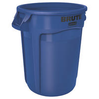 MÜLLEIMER 121,1 Liter 69,2x63,5x55,5 cm Kunststoff Blau - Blau, Metall (63.5/69.2/55.5cm) - PROREGAL