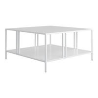 COUCHTISCH Kumlinge 40/80/80 cm - Weiß, Metall (80/80/40cm) - [en.casa]