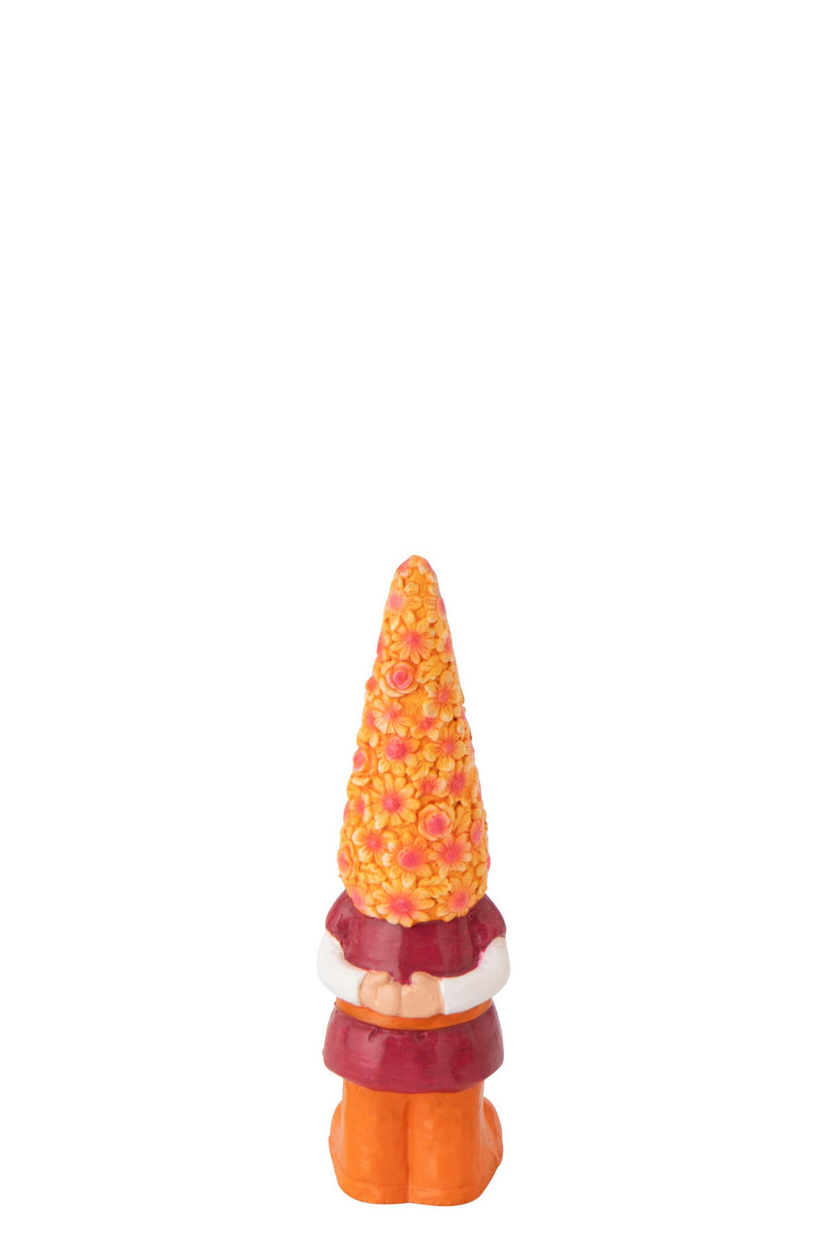 DEKOOBJEKT KOBOLD BLUMENHUT - Multicolor, Glas/Naturmaterialien (10.5/35.5/12cm) - J-Line