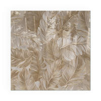 GLASPLATTE für Kamin 60x60 cm - Beige, Glas (60/60/0.4cm) - TULUP