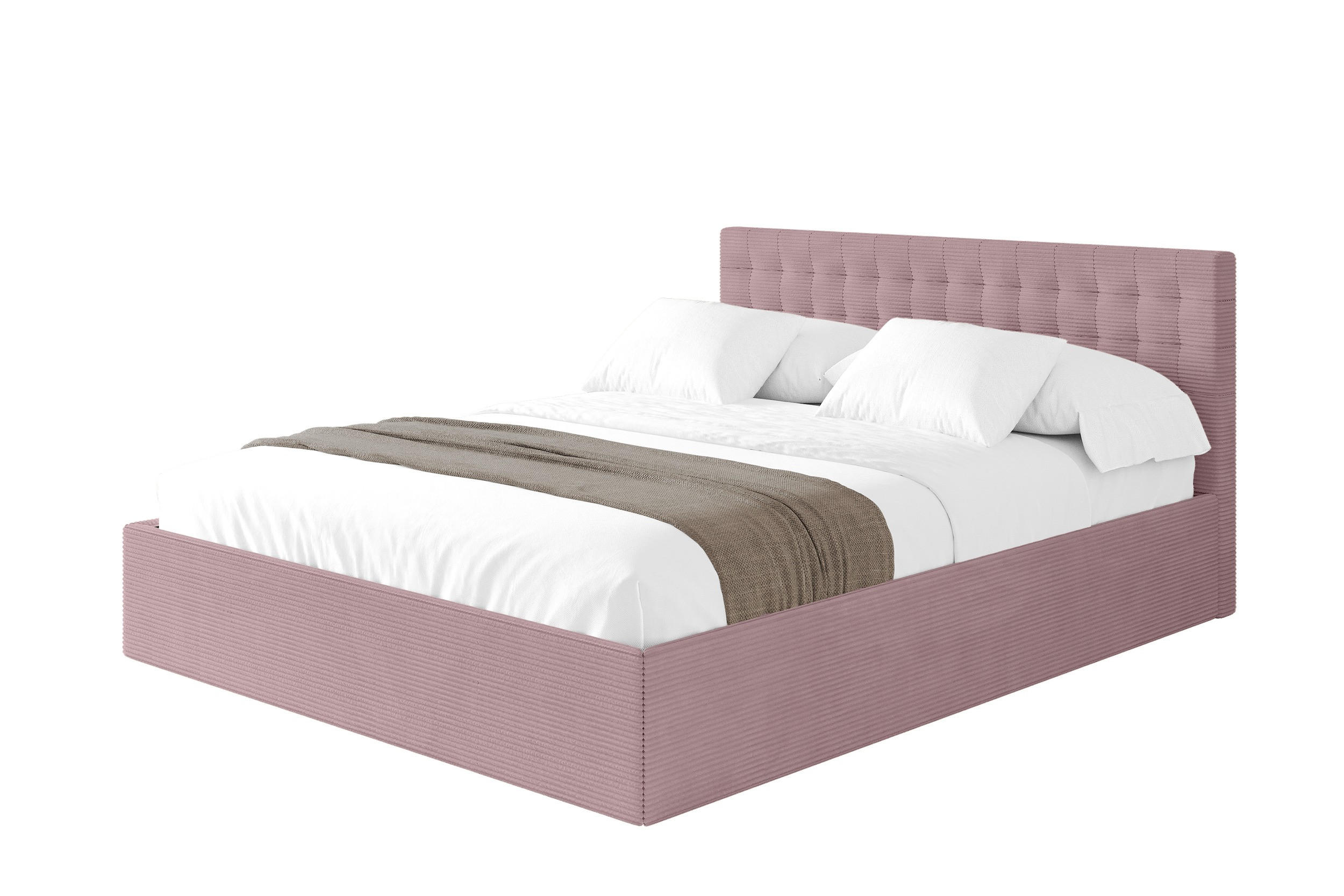Altdecor Polsterbett Rosa 140x200 cm