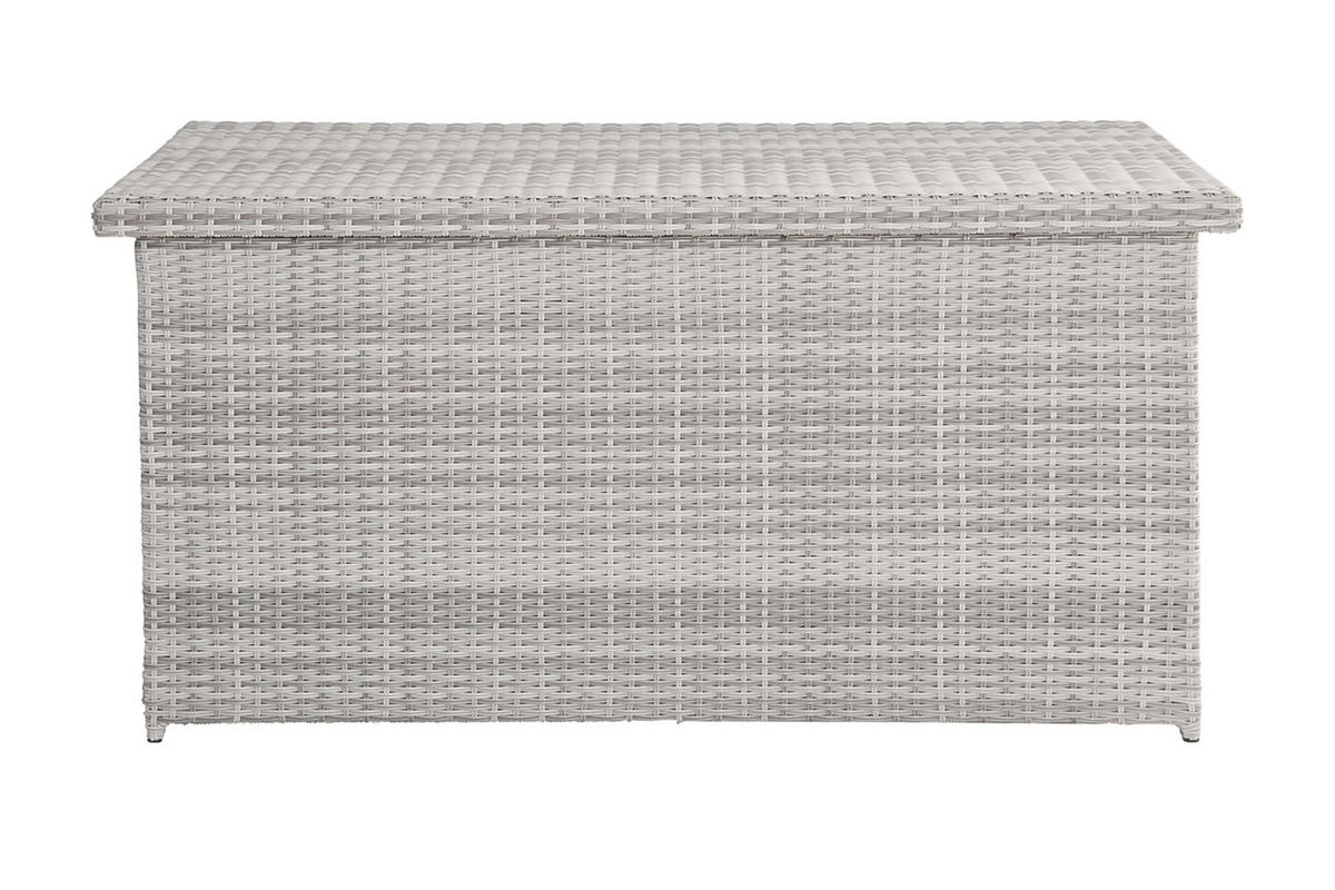 KISSENBOX Boston 152x68 cm, Grau - Grau, Kunststoff (152/73/73cm) - dasmöbelwerk