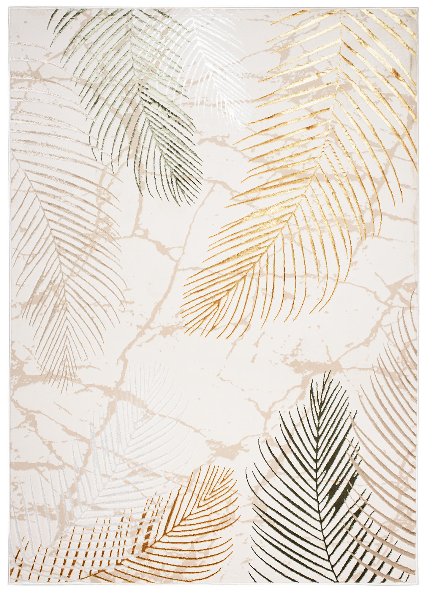 Tapiso Teppich Creme 80x150 cm