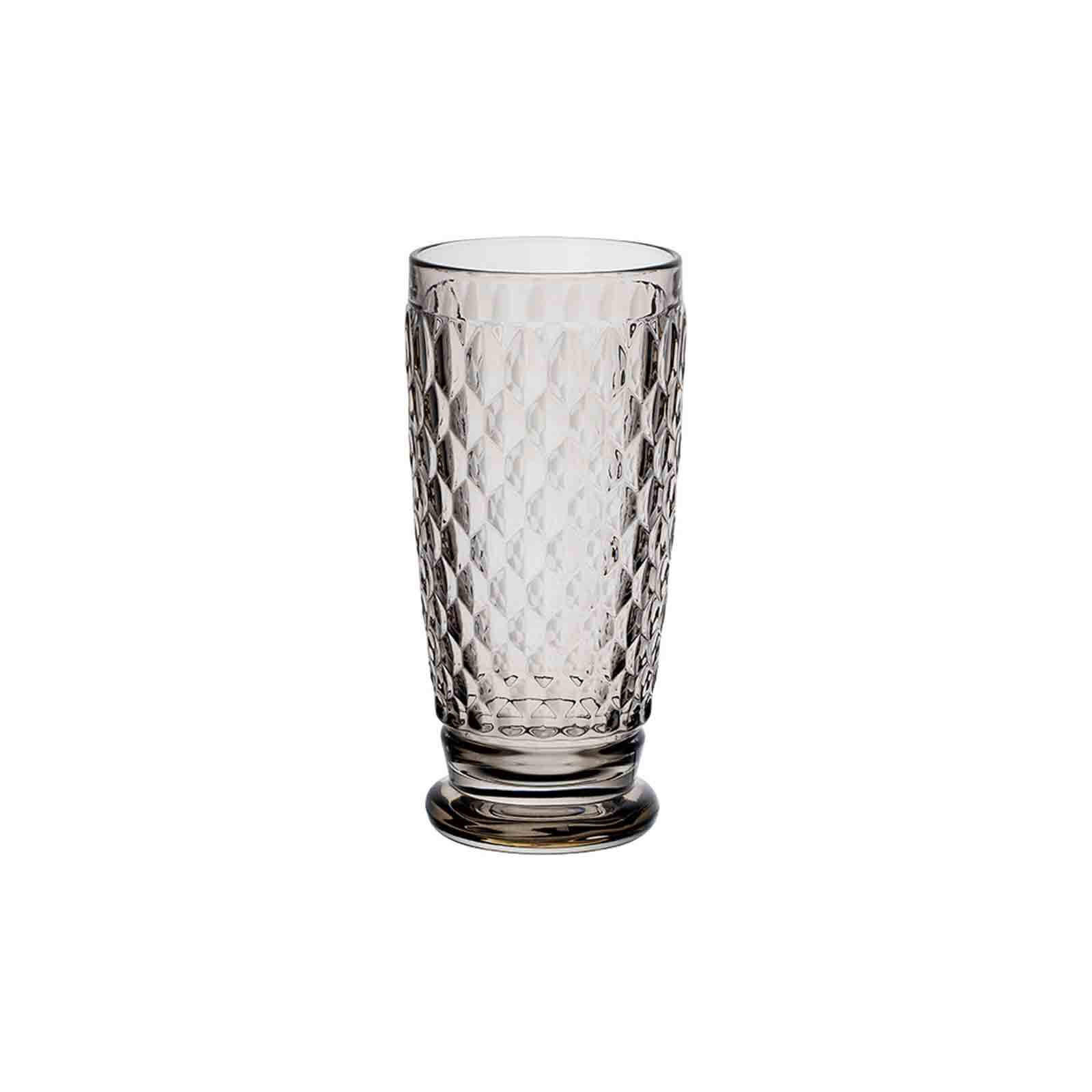 WEIN- & LONGDRINKGLÄSER Boston Coloured smoke 12er Set - Grau, Glas - Villeroy & Boch