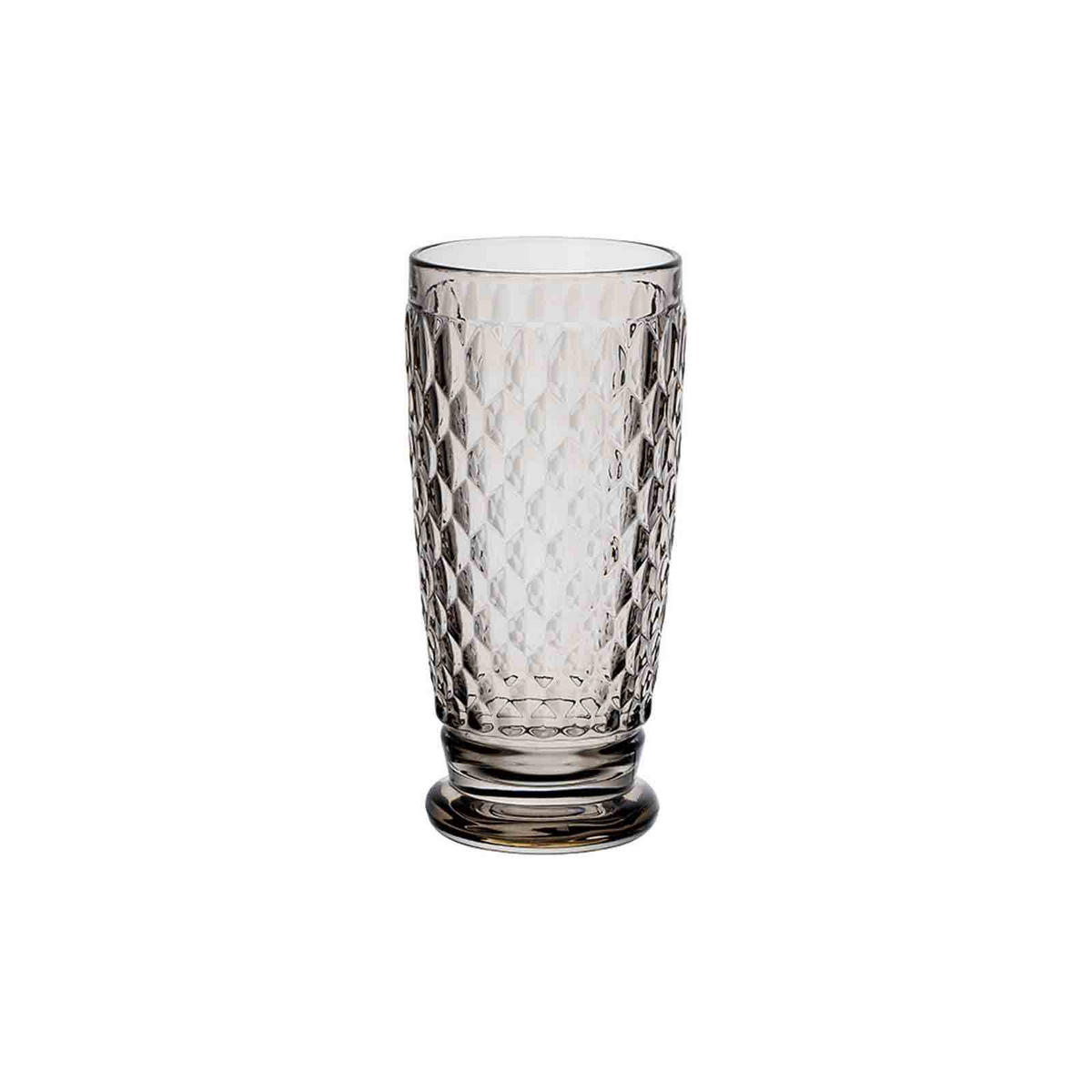 WEIN- & LONGDRINKGLÄSER Boston Coloured smoke 12er Set - Grau, Glas - Villeroy & Boch