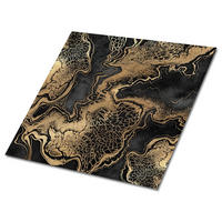 FLIESENAUFKLEBER 9 Stück 30x30 cm selbstklebend Sandabstraktion - Multicolor, Textil (30/1.6/30cm) - TULUP