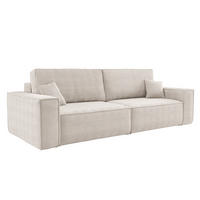 SCHLAFSOFA BEST und Bettkasten Stoff Poso Beige - Beige, Holz (246/83/98cm) - Kaiser Möbel
