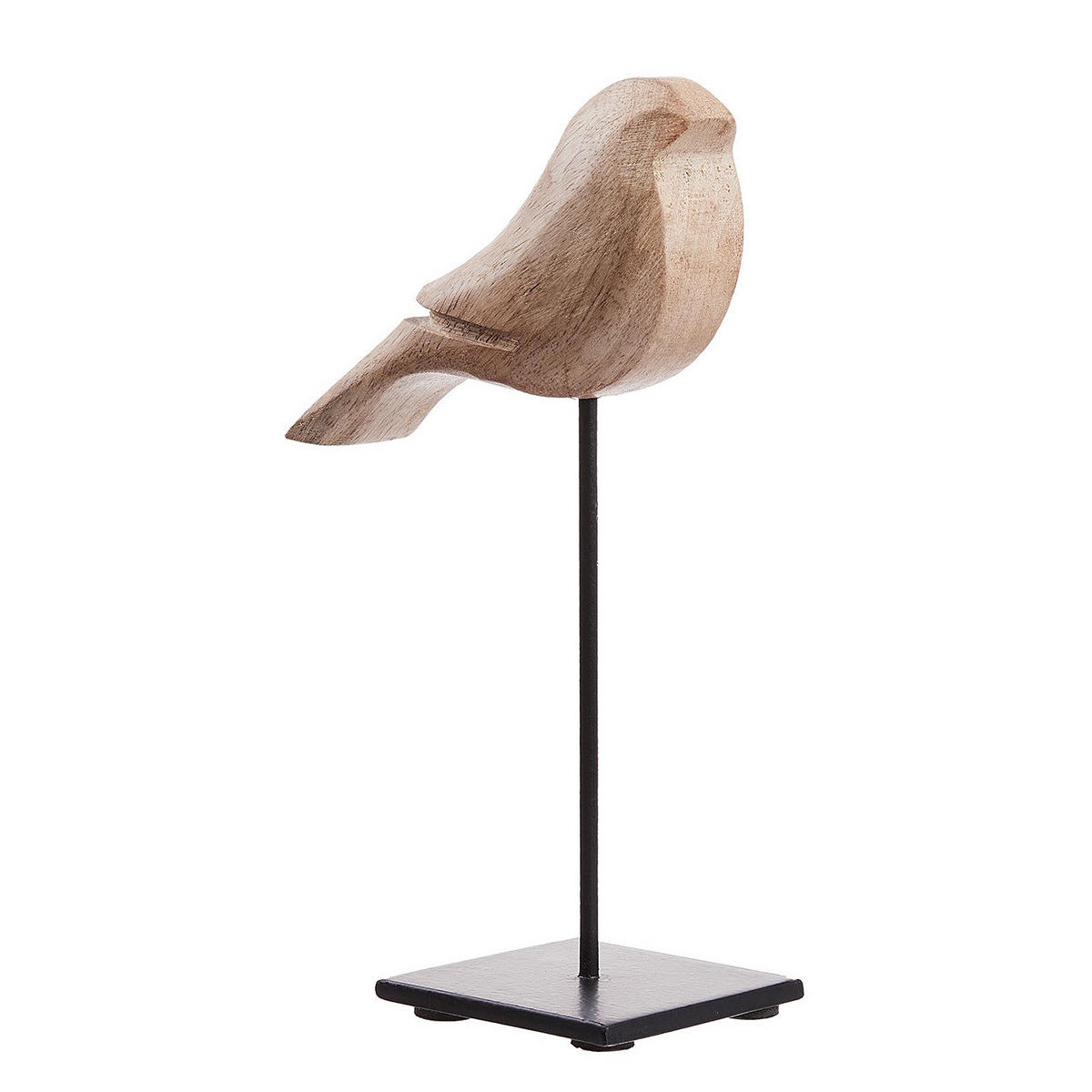 DEKO-VOGEL (6er Set) Birdy - Braun, Holz (12/20/7cm) - Butlers