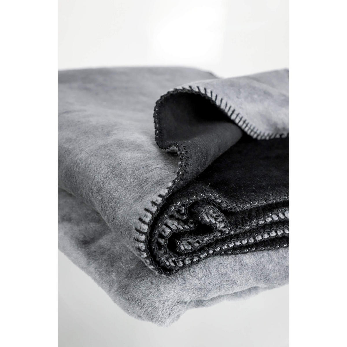 WOHNDECKE COVER - Anthrazit, Textil (150/200cm) - Sportalm Kitzbühel