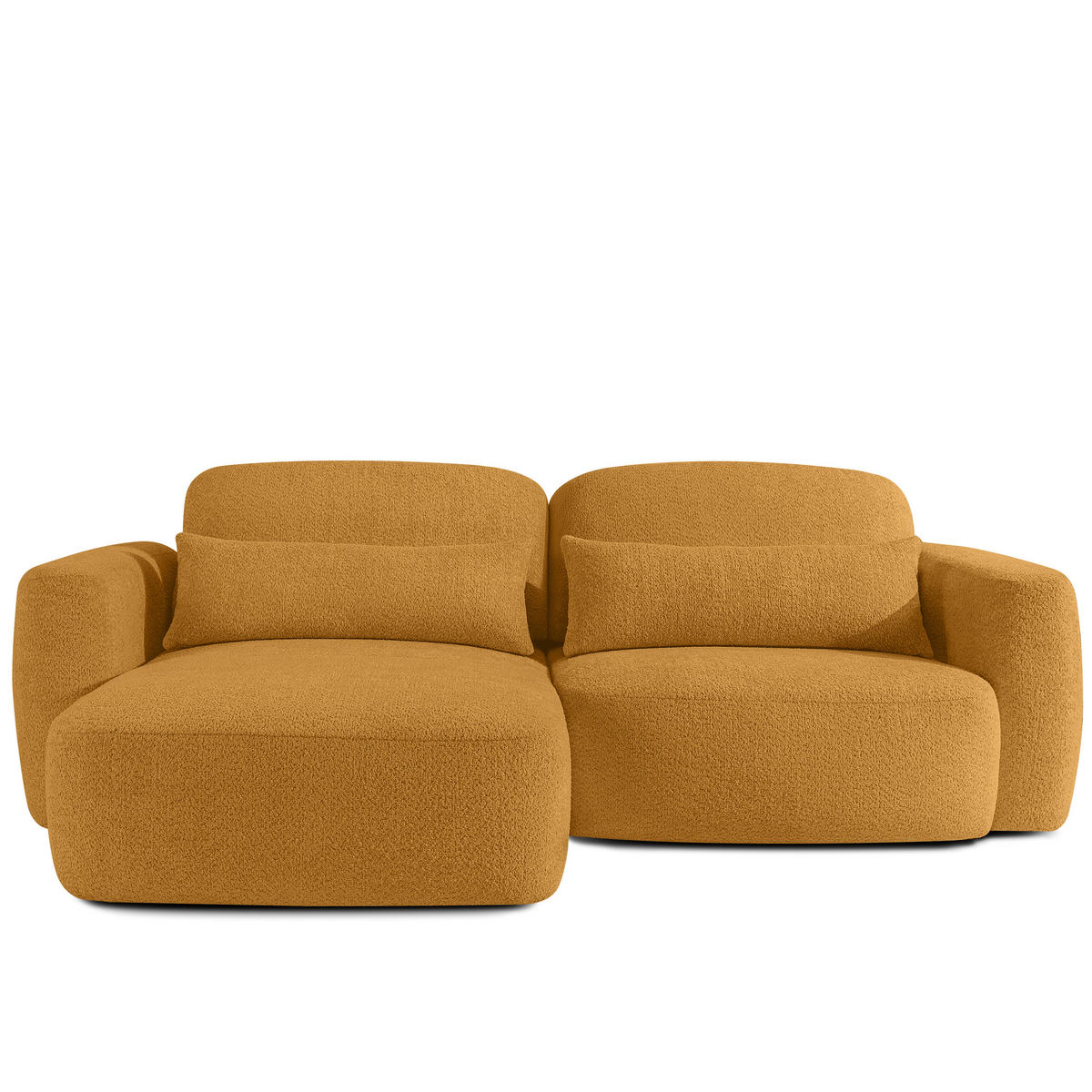 SITZGARNITUR ELOSA - Honig, Holz/Textil (245/85/165cm) - KONSIMO®