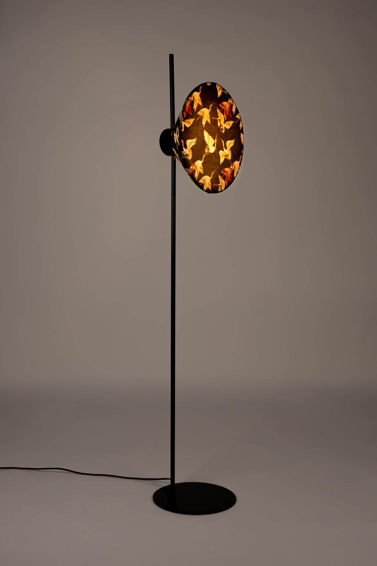 STEHLAMPE Jaylee - Schwarz - 30/39/158 cm - Schwarz, Metall (30/39/158cm) - Novel