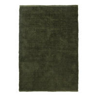 TEPPICH Elios moosgrün 160 x 230 cm - Dunkelgrau, Textil (160/230cm) - Vivaraise