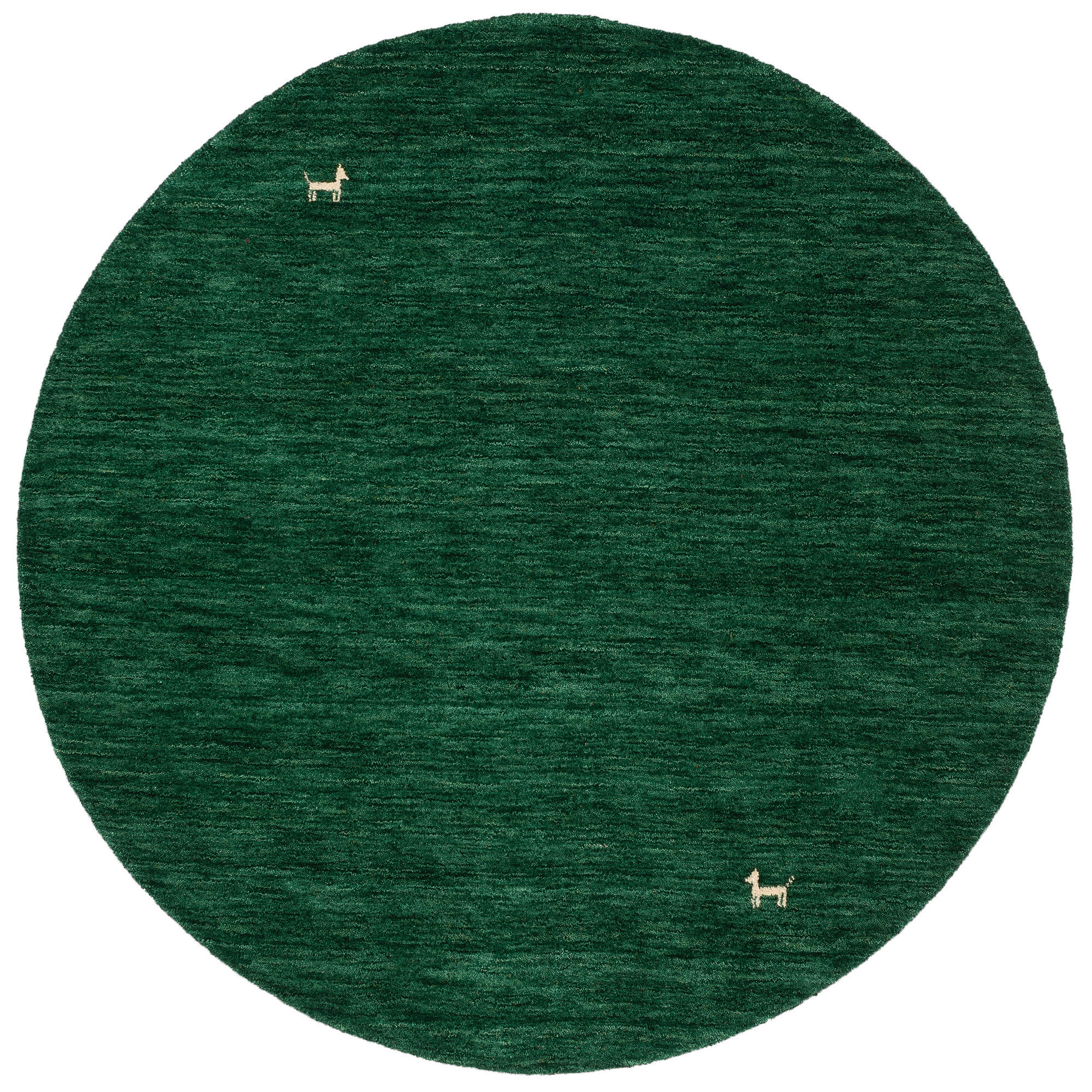 Pergamon Natur Dunkelgrün 120x120 cm