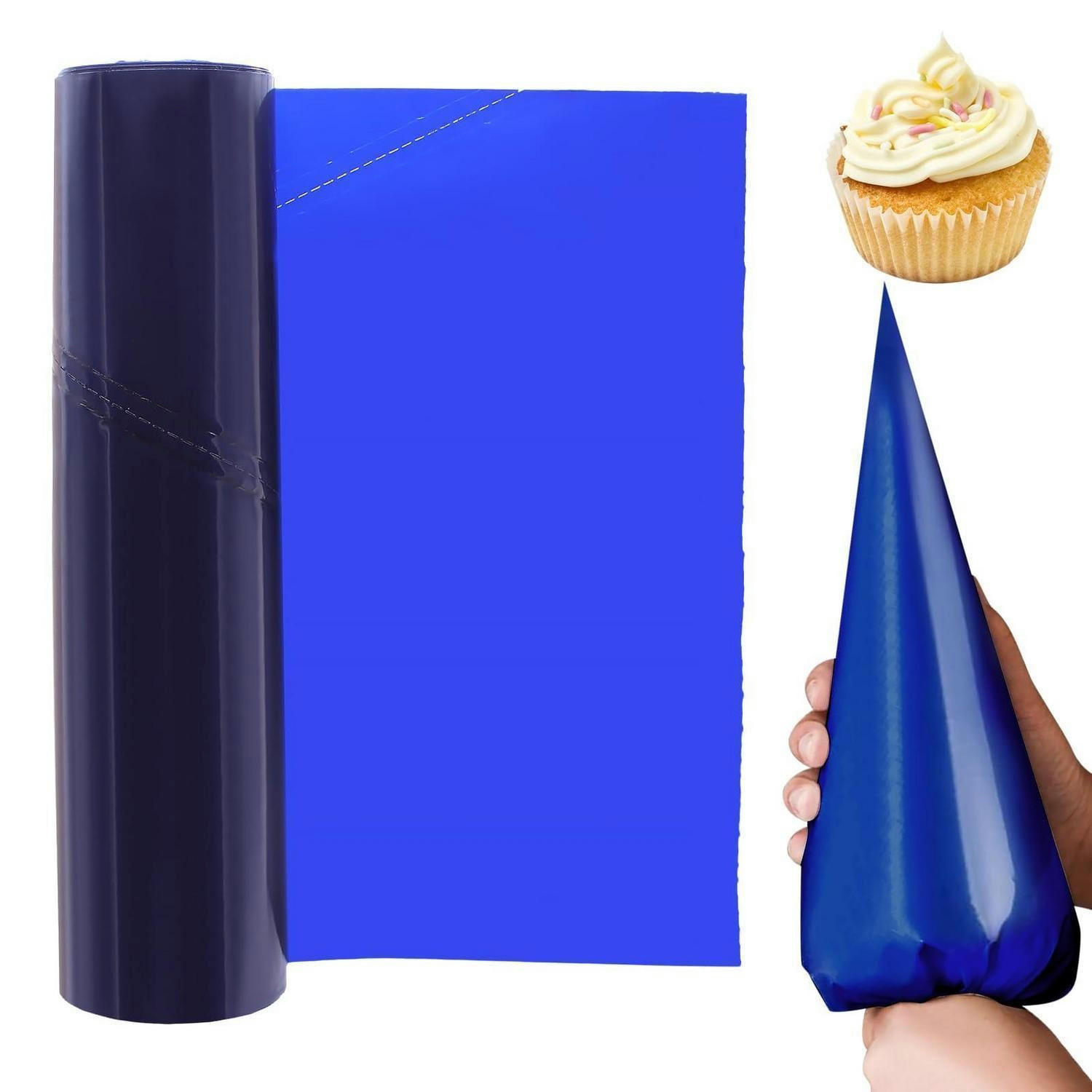 SPRITZBEUTEL Set 50 Stück 52 cm - Blau, Kunststoff (20/3/25cm)