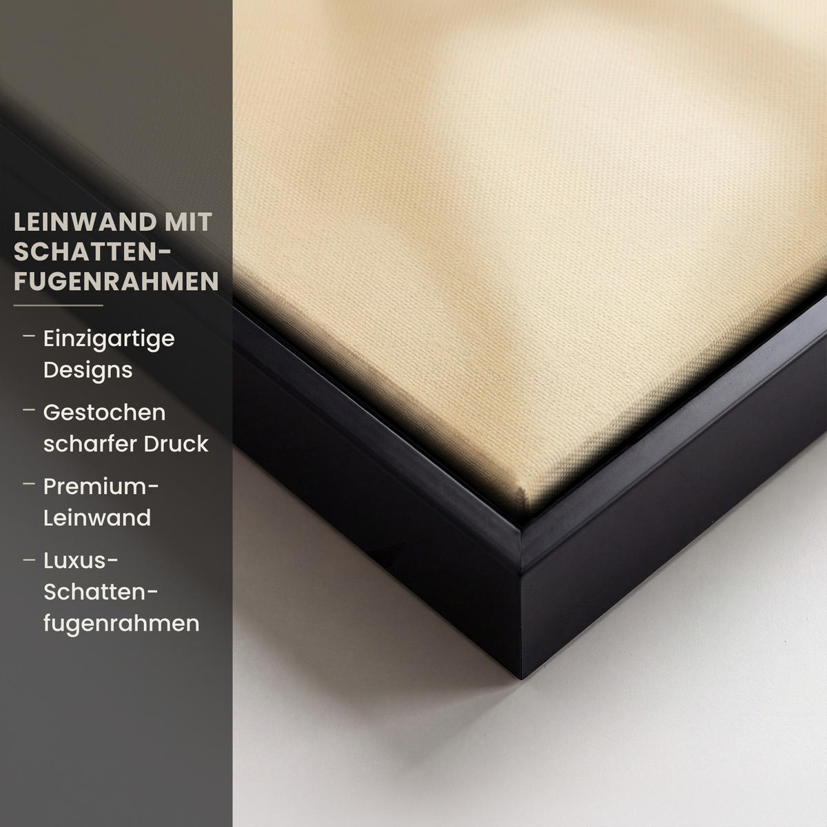 LEINWAND Bilder mit Rahmen - Beige - Osterkuchen - Eier - 80x60 - Beige, Textil (80/60cm) - MuchoWow