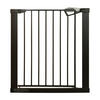 TÜRSCHUTZGITTER easySafe+ zum Klemmen - 75 - 82 cm - Schwarz, Metall (82/5cm) - Roba