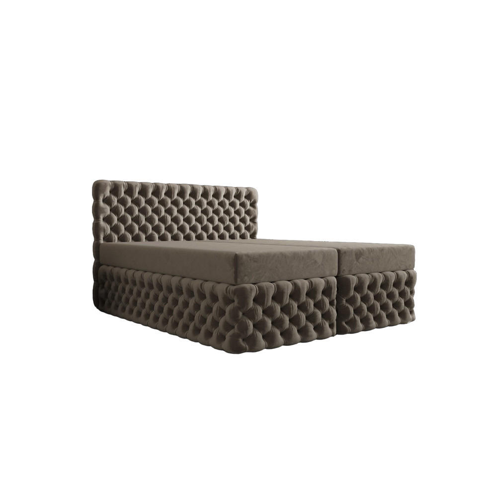B&B Home Boxbett Beige 200x200 cm