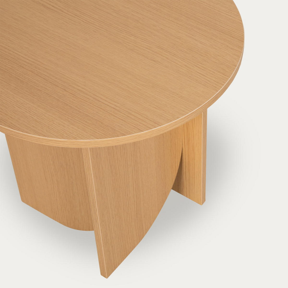 BEISTELLTISCH Sauris Natur 50 cm x 45 cm - Braun, Holzwerkstoff (50/50/45cm) - Kenay Home